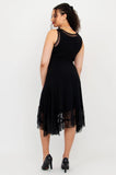 Blue Sky - Danube Dress, Black, Bamboo π¨π¦