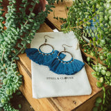 Steel & Clover - Abigail Tassel Earring π¨π¦