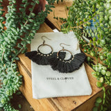 Steel & Clover - Abigail Tassel Earring π¨π¦