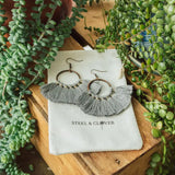 Steel & Clover - Abigail Tassel Earring π¨π¦