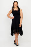 Blue Sky - Danube Dress, Black, Bamboo π¨π¦