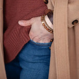 Steel & Clover - Chinchaga Wooden Bead Bracelet π¨π¦