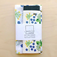 Square Love Tea Towel + Sponge Sets 🇨🇦 🌱