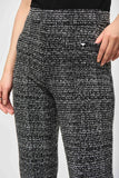 Joseph Ribkoff- Jacquard Knit Abstract Print Pants 🇨🇦