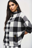 Joseph Ribkoff - Plaid Jacquard Knit Sweater 🇨🇦