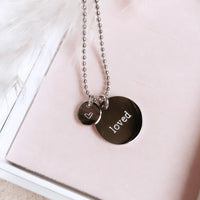 Sweet Three Designs - Coin Charm Necklace 🇨🇦
