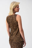 Joseph Ribkoff - Satin Sleeveless Animal Print Top 🇨🇦