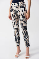 Joseph Ribkoff - Millennium Tropical Print Slim Fit Pants