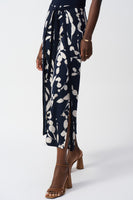 Joseph Ribkoff - Silky Knit Abstract Print Wide Leg Pants 🇨🇦