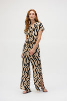 Joseph Ribkoff - Gauze Abstract Print Wide Leg Pants 🇨🇦