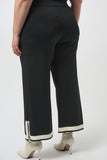 Joseph Ribkoff - Sweater Knit Colour Block Culotte Pants