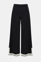 Joseph Ribkoff - Sweater Knit Colour Block Culotte Pants