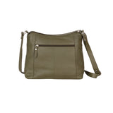 Greenwood Leather - Elegant Leather Crossbody Bag Tressa