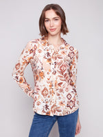 Charlie B - Printed Button-Up Shirt
