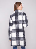 Charlie B - Plaid Bouclé Knit Coat