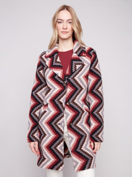 Charlie B - Long Crochet Coat