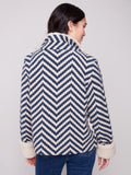Charlie B - Chevron Boucle Short Jacket