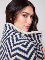 Charlie B - Chevron Boucle Short Jacket