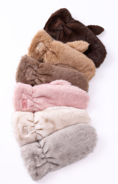 Faux Fur Mittens