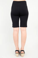 Blue Sky - Leslie Shorts, Black, Bamboo