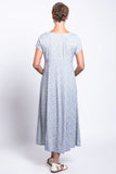 Blue Sky - Morgan Dress, Sunshine Ditsy, Linen Bamboo
