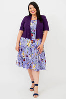 Blue Sky - Avery Dress, Lovalie, Linen Bamboo 🇨🇦