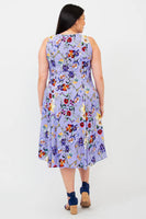 Blue Sky - Avery Dress, Lovalie, Linen Bamboo 🇨🇦