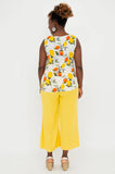 Blue Sky - Hannah Tank, Lemonade, Linen Bamboo