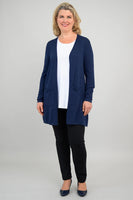 Blue Sky - Justine Sweater, Indigo, Bamboo Cotton 🇨🇦