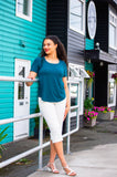 Blue Sky - Tessa Tee,Bamboo