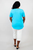 Blue Sky - Tessa Tee,Bamboo