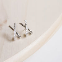 Sweet Three Designs - Criss Cross Studs 🇨🇦