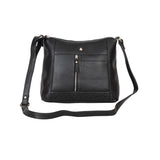 Greenwood Leather - Elegant Leather Crossbody Bag Tressa