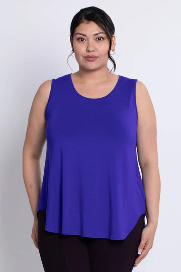Blue Sky Jazz Tank Violet