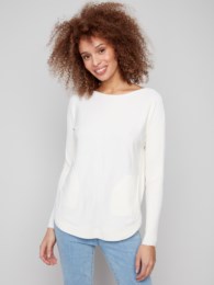 Charlie B - Back Lace Sweater 🇨🇦