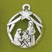 Jolly Nativity Christmas Ornament 🇨🇦
