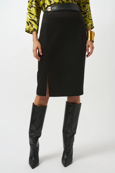 joseph Ribkoff - Faux Suede Skirt