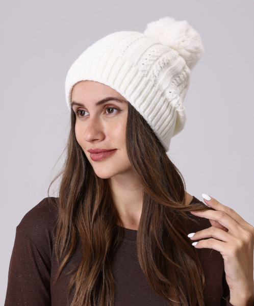 Toque With Pom Pom