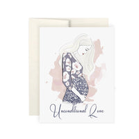 Unconditional Love Greeting Card - Pregnancy