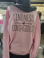 Kindness Is Contagious - Crew Neck Sweater