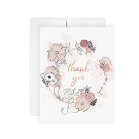 Thank You Greeting Card- Thank you