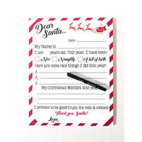 Christmas Wish List Sign
