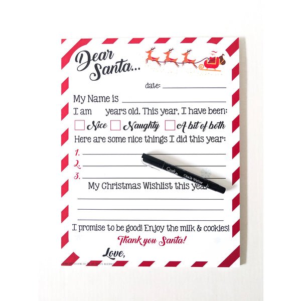 Christmas Wish List Sign