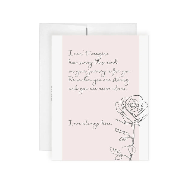 Always Here Greeting Card - With Sympathy Cards